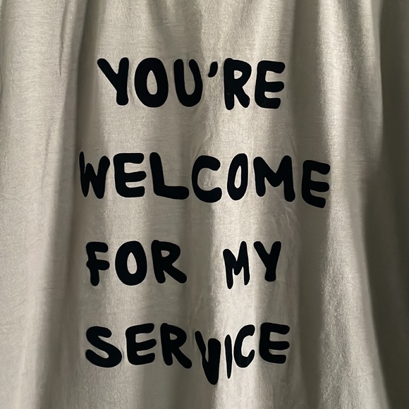 NWOT, Funny Military Shirt, Size Large - Picture 2 of 4